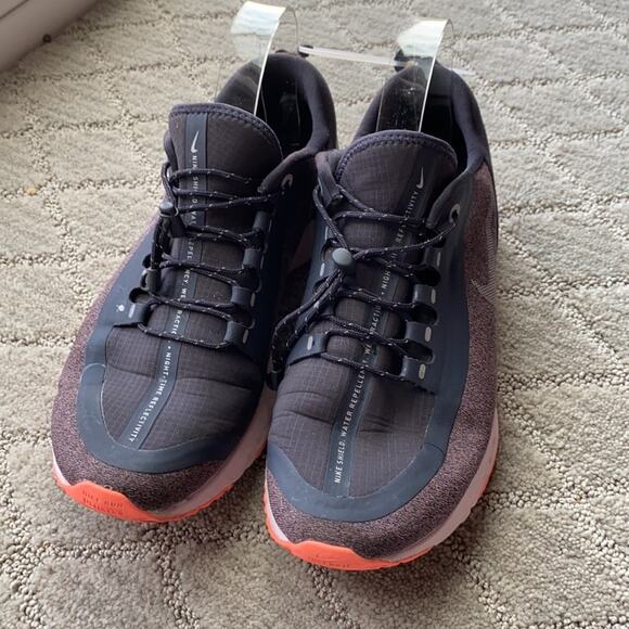 Nike Shield Running Shoes Size Oil Gray casual lightweight sz 9 athletic - Picture 6 of 8